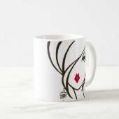 "すべて女の子は幸せである必要があります… " コーヒーマグカップ (正面右)