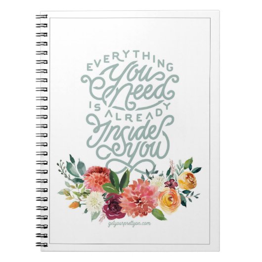 すべて小さい螺線形ノートを必要とします ノートブック (正面)