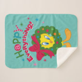 すべて幸せ シェルパブランケット (正面(横))