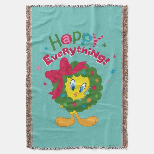 すべて幸せ スローブランケット (正面縦)