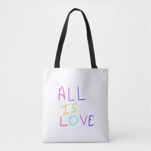 すべて愛レインボーカラフルプライドLGBTQゲイ6月 トートバッグ