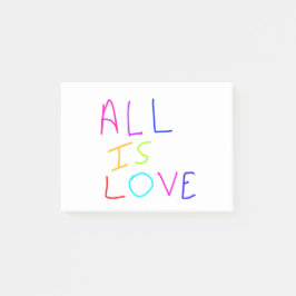 すべて愛レインボーカラフルプライドLGBTQゲイ6月 ポストイット