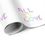 すべて愛レインボーカラフルプライドLGBTQゲイ6月 ラッピングペーパー (ロールコーナー)