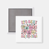 すべて感じの学校カウンセラーのメンティーにOK マグネット (正面/裏面)