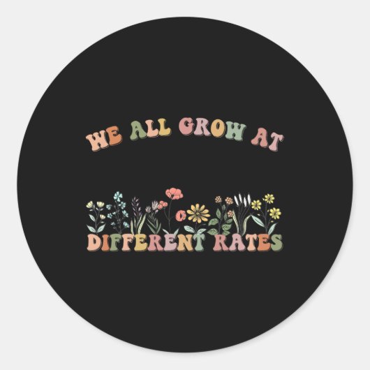 すべて成長違う率Sped先生レトロVin ラウンドシール (正面)