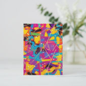 すべて接続された抽象芸術 ポストカード (スタンド正面)