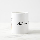 すべて歓迎エピスコパル教会のマグカップ コーヒーマグカップ (中央)