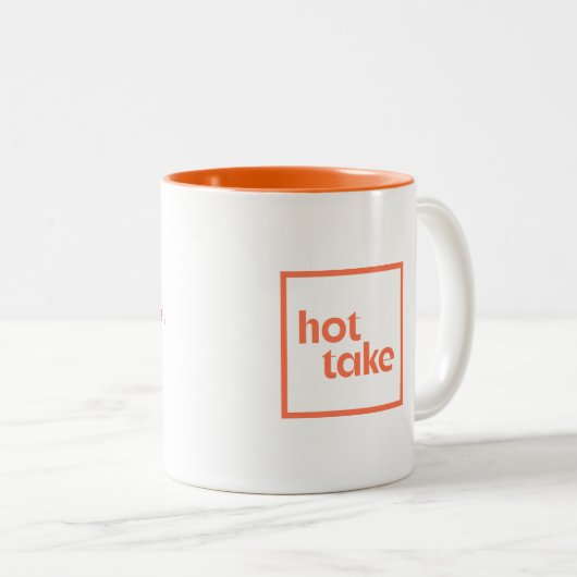 すべて正規化 ツートーンマグカップ (正面右)