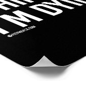 すべて痛考えいと私は死ぬ – ジムH ポスター (角)