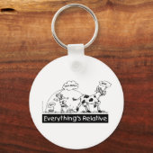 すべて相対 キーホルダー (正面)