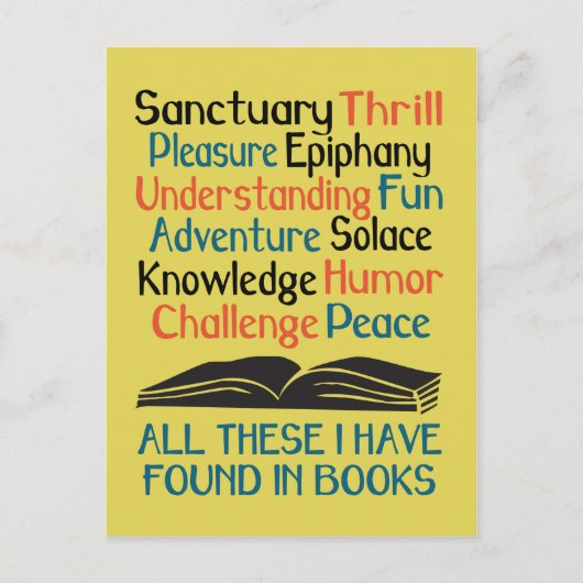 すべて私が本で見つけたこれら ポストカード (正面)