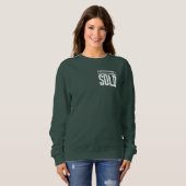 すべて私のTouchターン販売ホワイト文字 スウェットシャツ (正面フル)