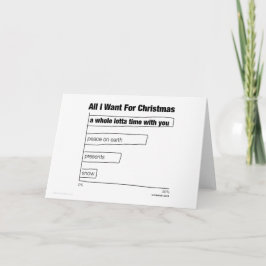 すべて私は休日カードがほしいと思います シーズンカード