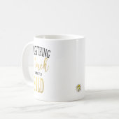 すべて私は販売されるに回転に-おもしろいな不動産仲介業者触れます コーヒーマグカップ (正面左)