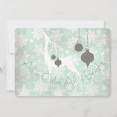 すべて穏やかである全て明るい鹿休日 シーズンカード (正面)