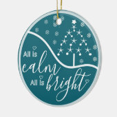 すべて穏やかで明るい セラミックオーナメント (左)