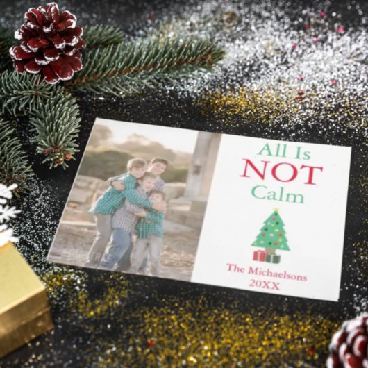 すべて穏やかな家族写真ではない シーズンカード