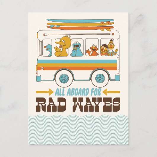 すべて素晴らしいの波のために ポストカード (正面)