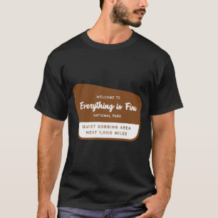 すべて素晴らしが国立公園 – 黒いTシャツ Tシャツ