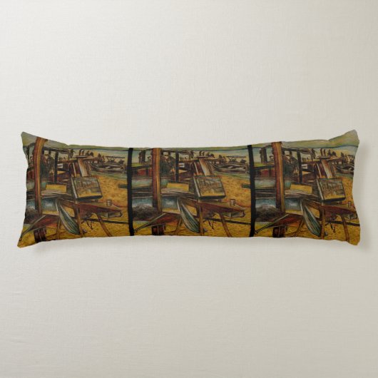 すべて素晴らしの絵画は1本の筆立てから始まる ボディピロー (正面)