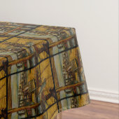 すべて素晴らしの絵画は1本の筆跡から始まる テーブルクロス (インサイチュ)