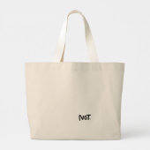 すべて素晴らしは手書きトート ラージトートバッグ (裏面)