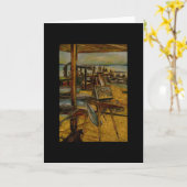 すべて素晴らしは1つのブ絵画ラシストロークから始まる カード (黄色い花)