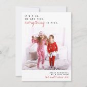 すべて素晴らし | Merry おもしろい Christmasの写真 シーズンカード (正面)