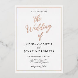 すべて結婚のバラ金ゴールド書実在 箔招待状