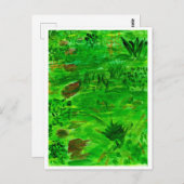 すべて緑の葉書だ ポストカード (正面/裏面)