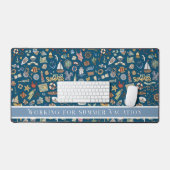 すべて航海の、ビーチシー&コースタルデスクマット デスクマット (キーボード&マウス)