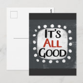 すべて良いポストカード ポストカード (正面/裏面)