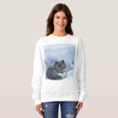 すべて落ち着いたシャツ スウェットシャツ (正面フル)