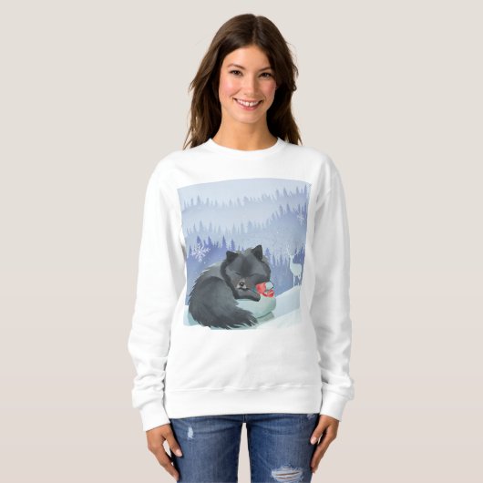 すべて落ち着いたシャツ スウェットシャツ (正面フル)