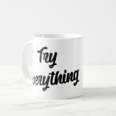 すべて試す コーヒーマグカップ (正面左)