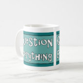 すべて質問 コーヒーマグカップ (正面左)