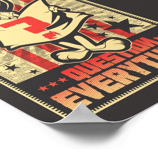 すべて質問 ポスター (角)