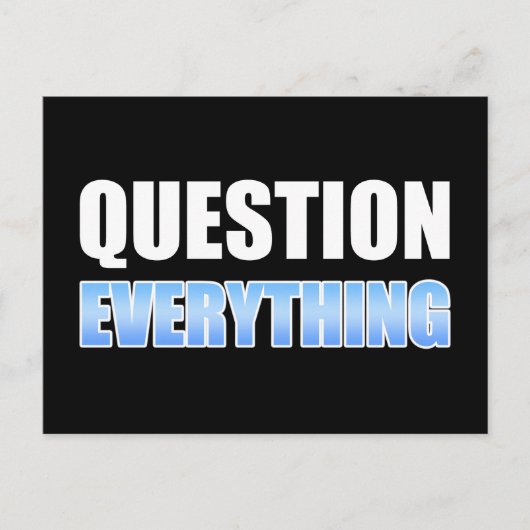 すべて質問 ポストカード (正面)