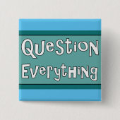 すべて質問 缶バッジ (正面)