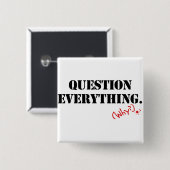 すべて質問 缶バッジ (正面&裏面)