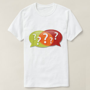 すべて質問 Tシャツ