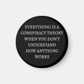 すべて陰謀説だ マグネット (正面)