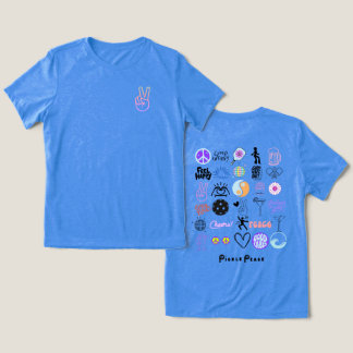 すべて青く漬け込む トライブレンドTシャツ