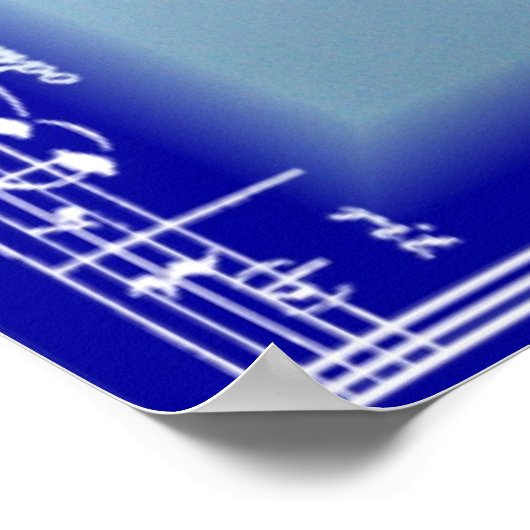 すべて音楽（詩） ポスター (角)