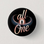 すべて1 缶バッジ (正面)