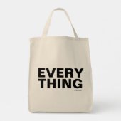 すべて+その他 |小モダン値化大 トートバッグ (裏面)