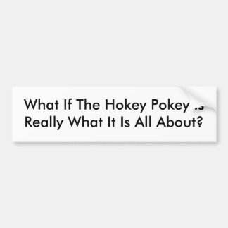 すべて…である何をHokeyの牢獄IsReally何 バンパーステッカー