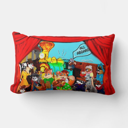 すべて! ランバークッション (正面)