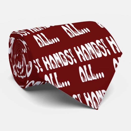 すべて…手 ネクタイ (ロール)