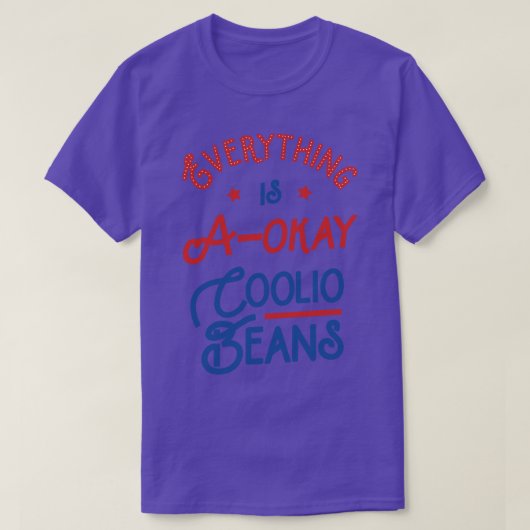 すべてAOkay Coolio Beans Tシャツ (デザイン正面)